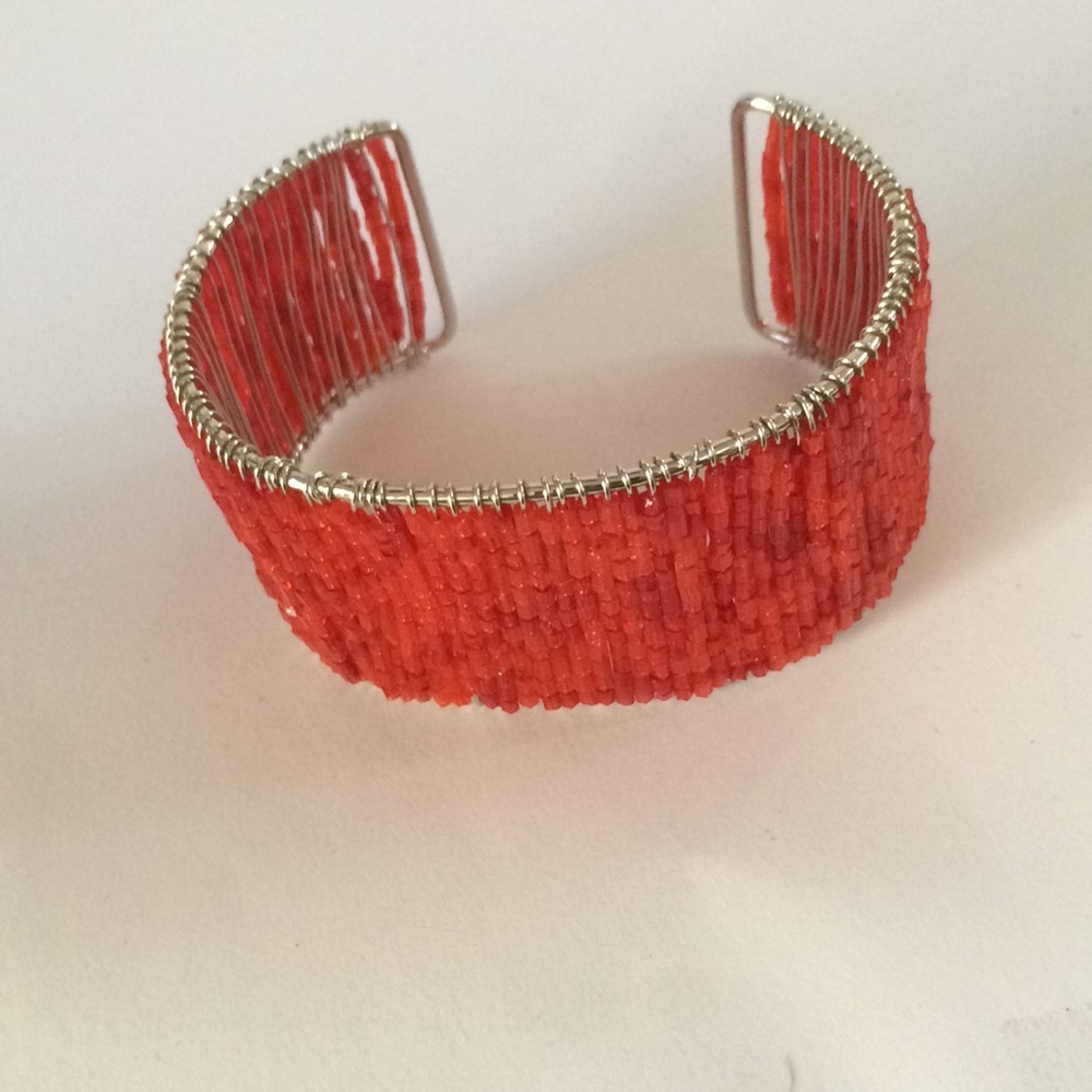 New beaded cuff bracelet